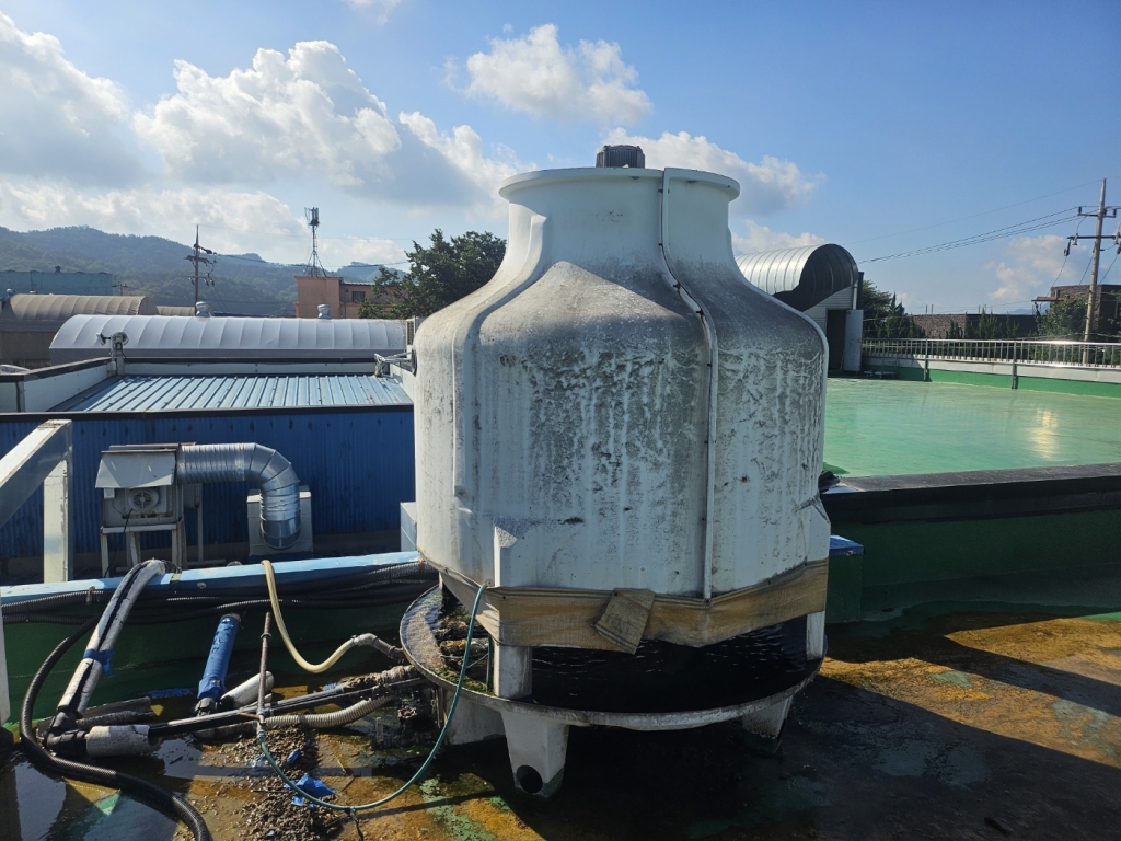 충남 예산 식품공장 원형 냉각탑 오버홀