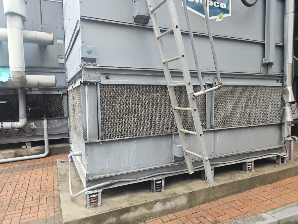 태릉선수촌 에바코 냉각탑 루버 교체 공사